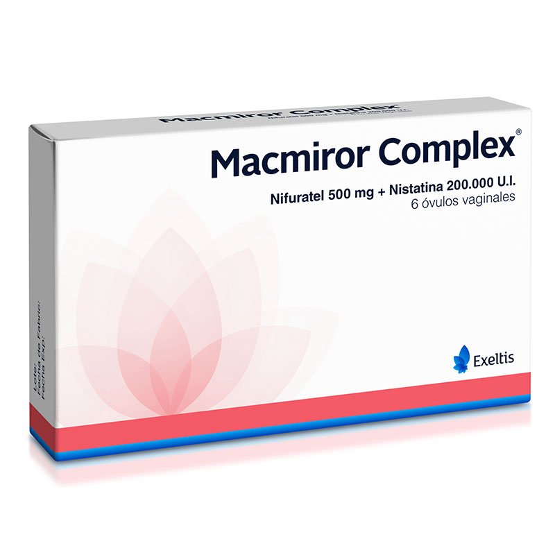 Macmiror Complex 500 Mg 6 Óvulos - Farmacenter Pharmahome